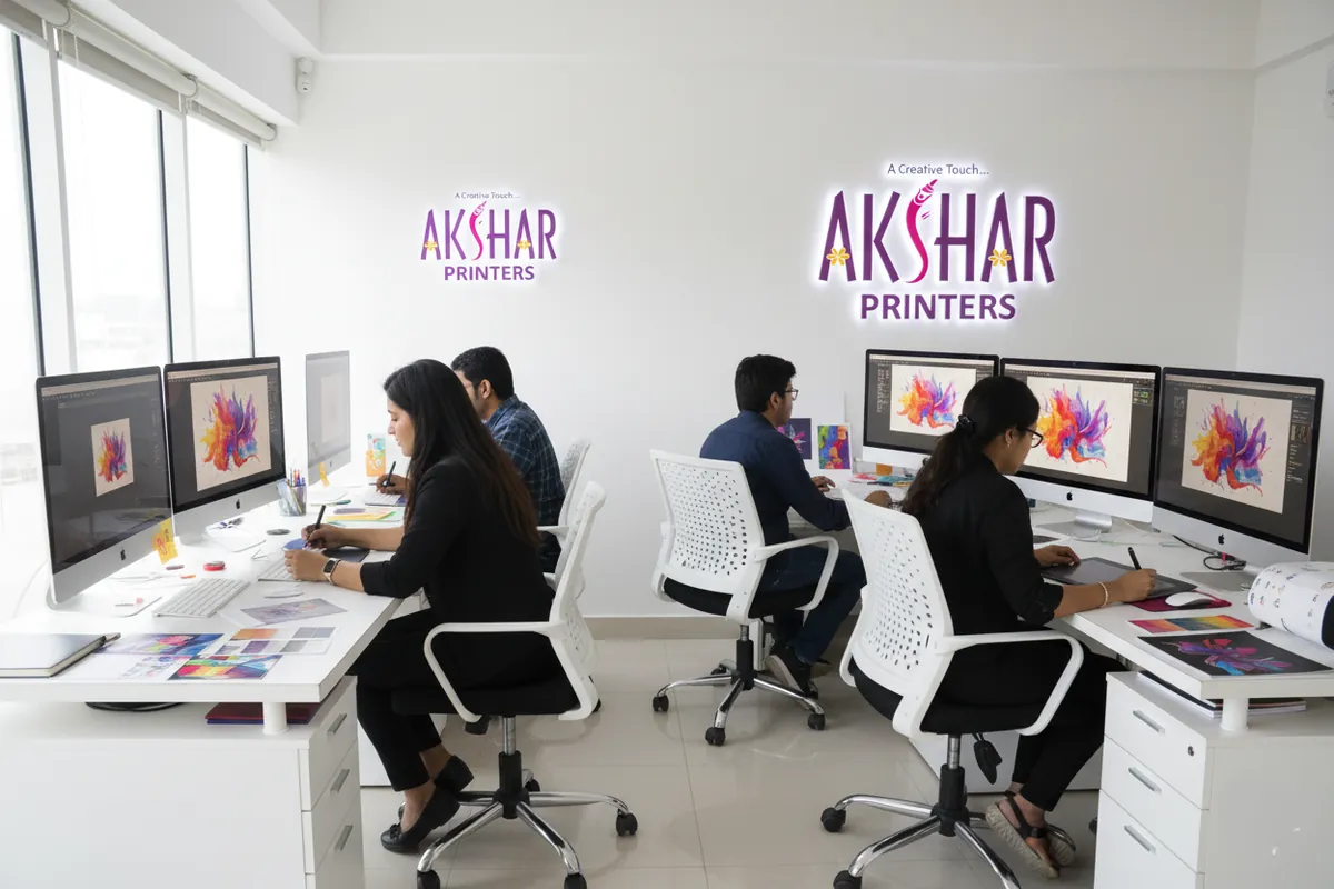 Professional printing services showcase 1 - Akshar Printers Ahmedabad